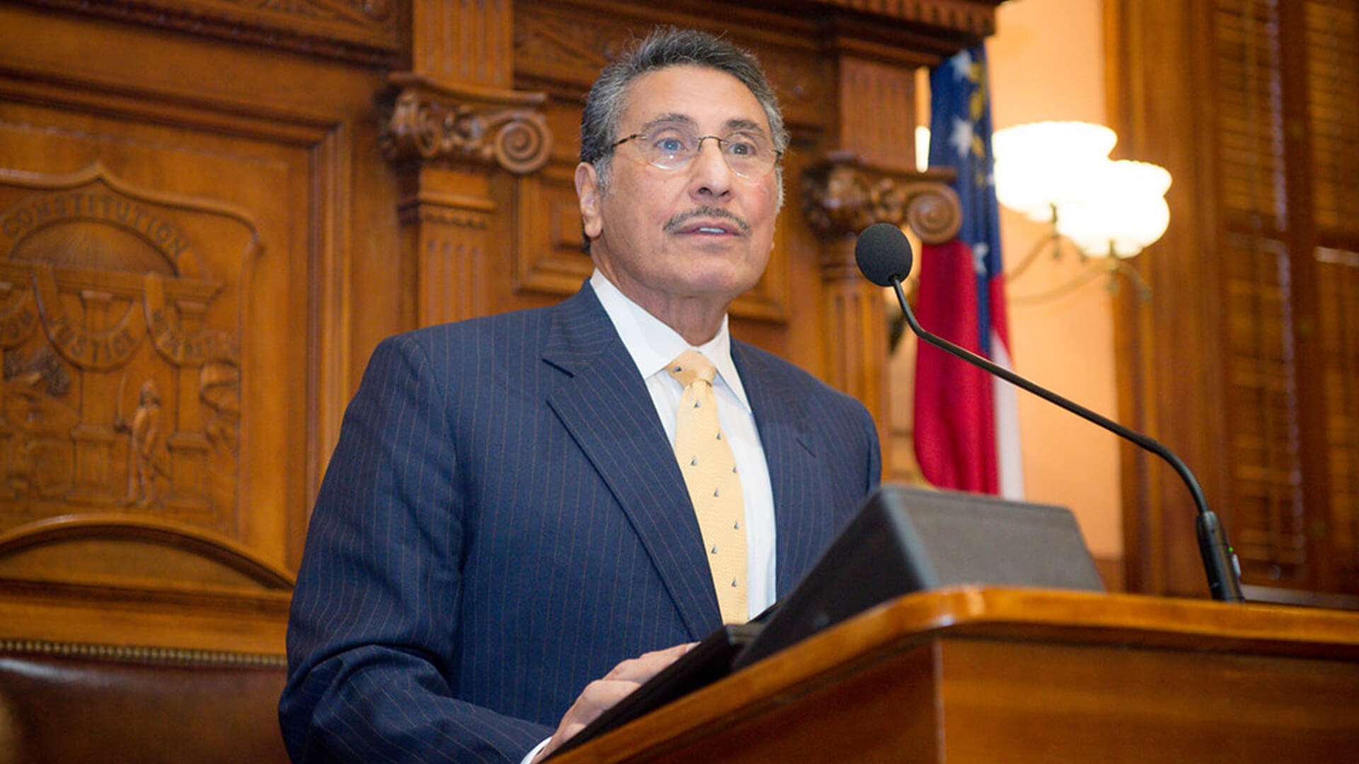 Dr. Michael Youssef at the Georgia House of Representatives